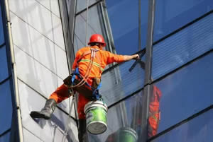 海口蜘蛛人幕墙清洗